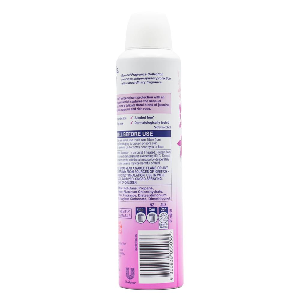 Rexona Antiperspirant Women 48h Active Dry Sexy Bouquet 145g / 250ml (6 Pack)