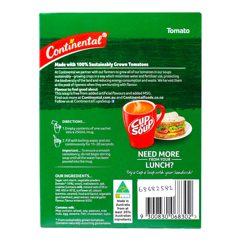 Continental Pk2 X40g Cup A Soup Tomato (7x Pack)