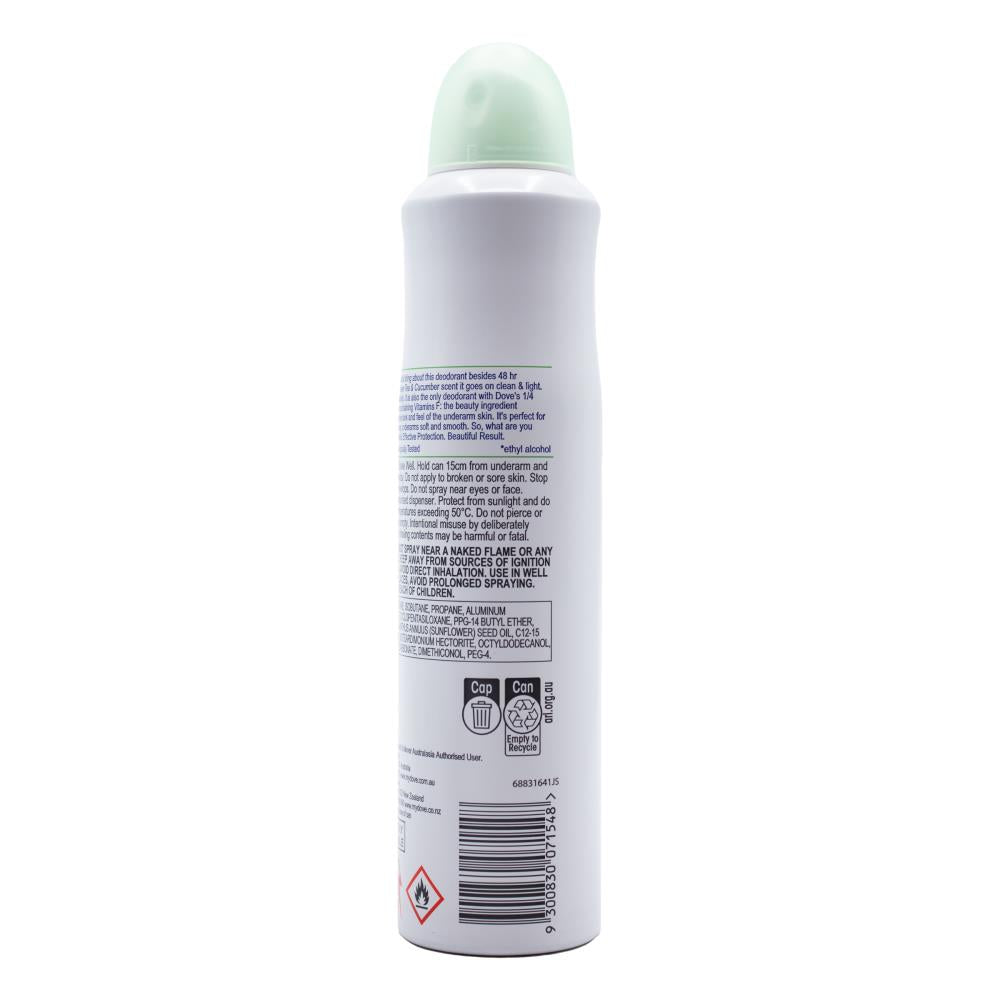 Dove Deodorant Go Fresh Cucumber & Green Tea Scent 127g / 220ml (6 Pack)
