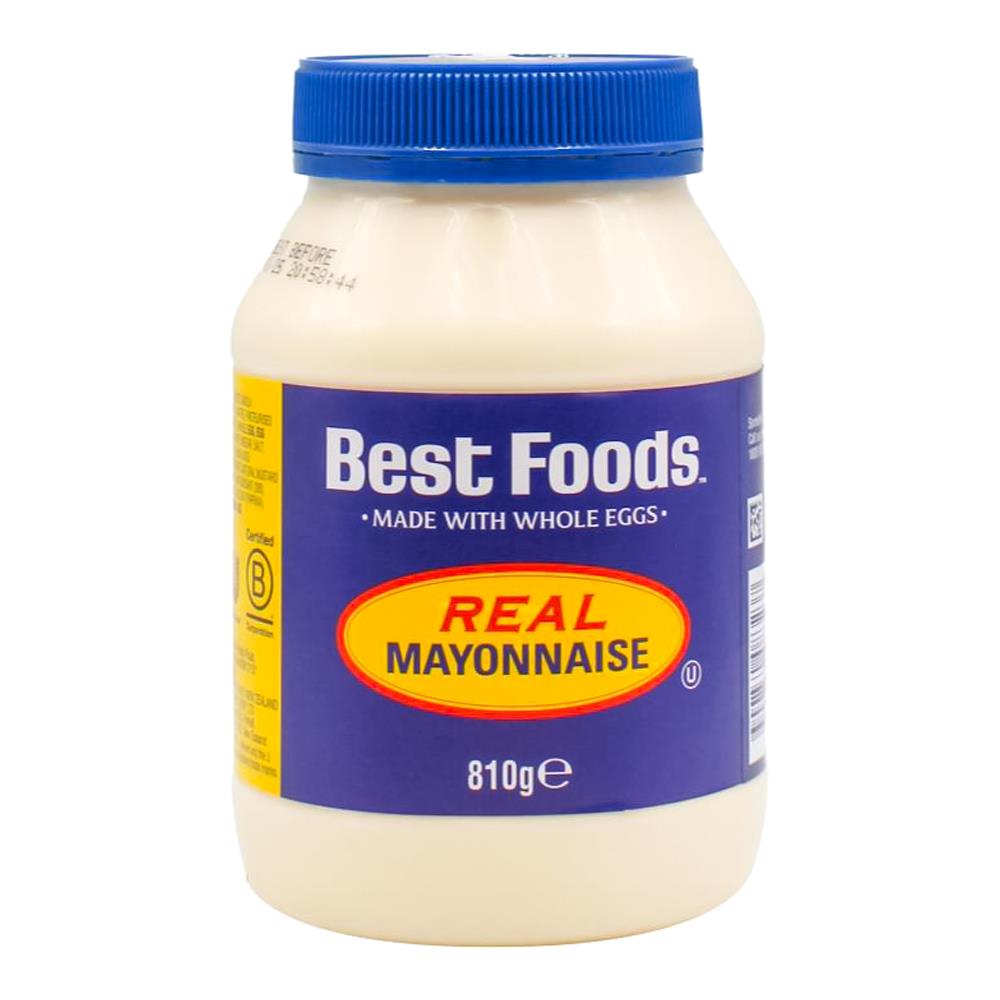 Best Foods 810g Real Mayonnaise (10x Pack)
