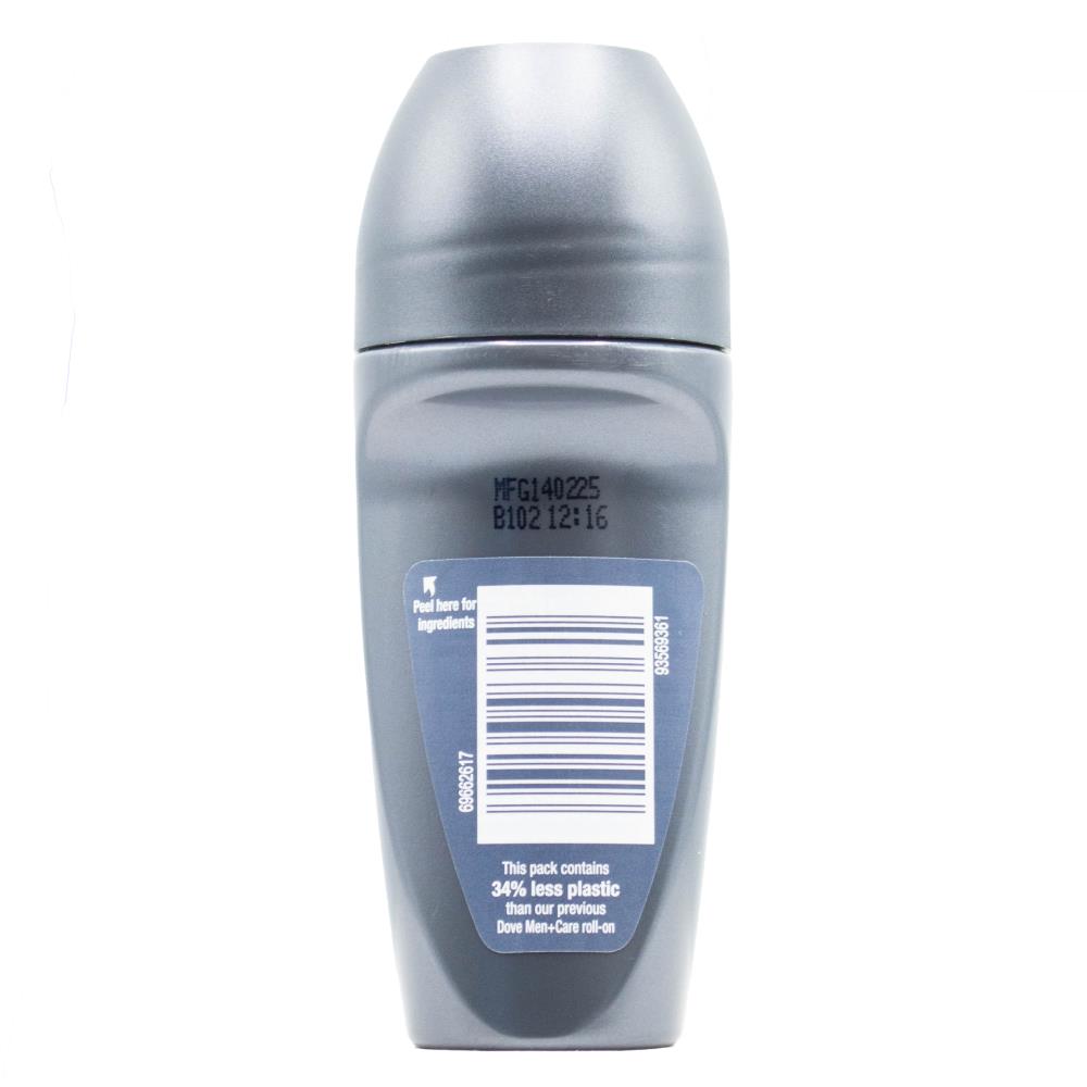 DOVE 50mL ROLL ON ANTIPERSPIRANT MEN + CARE 48H PROTECTION CLEAN COMFORT (6 x Pack)