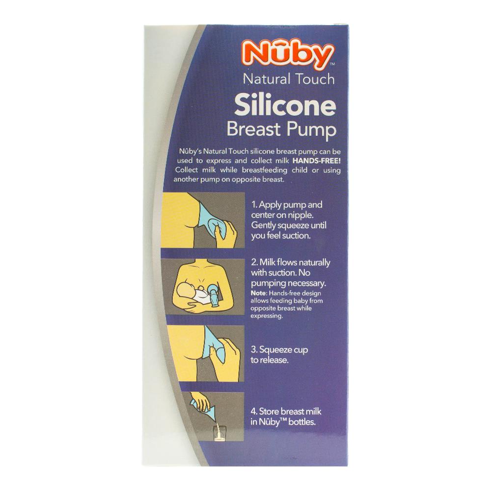Nuby 120ml Silicone Breast Pump (6x Pieces)