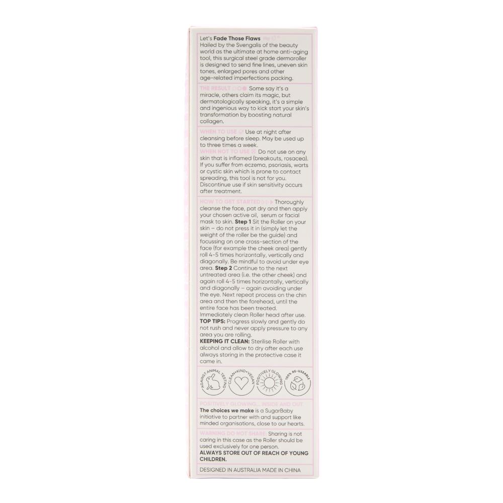 SUGAR BABY GLOW YOUR OWN WAY MICRO NEEDLE FACIAL ROLLER (3x Pack)