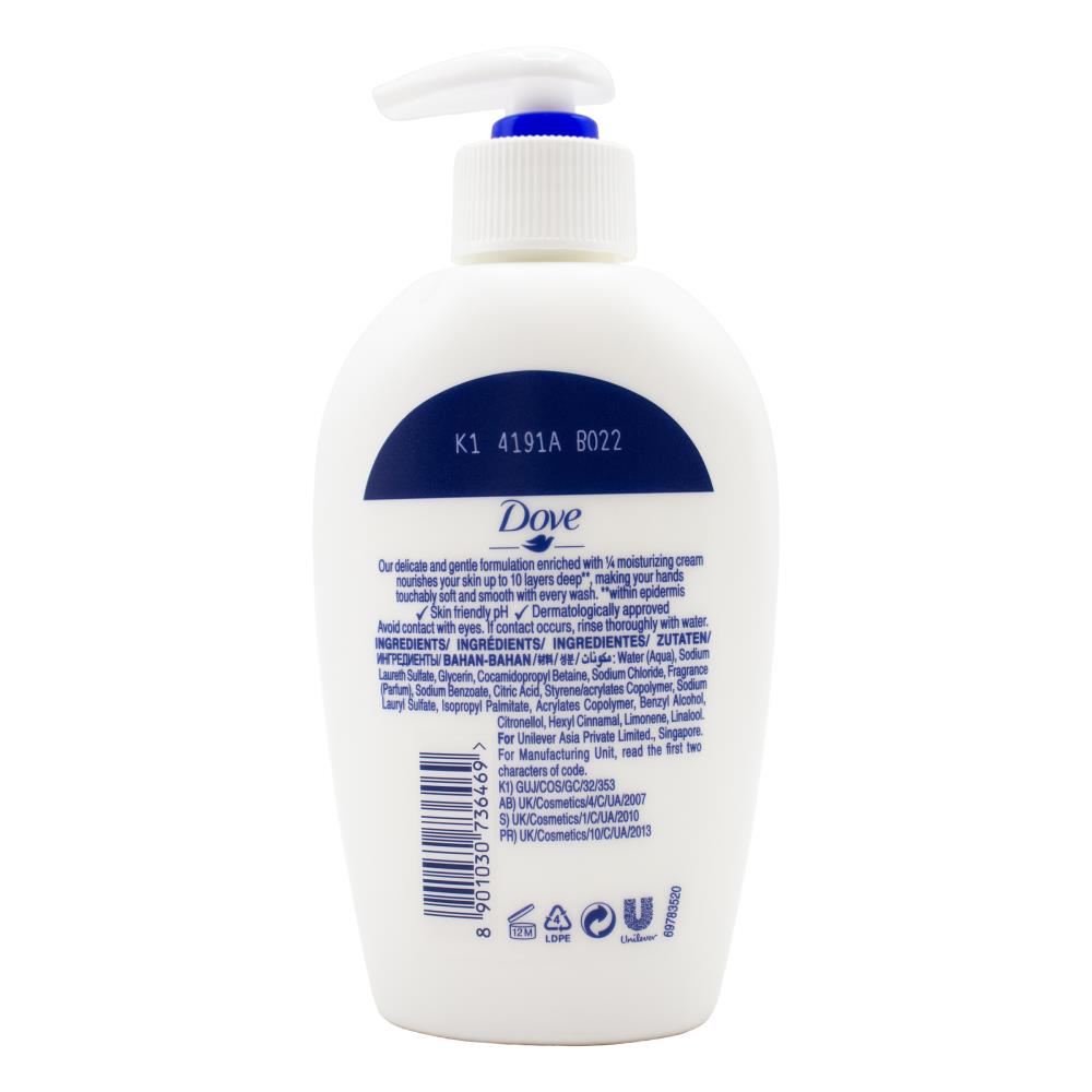 Dove Handwash Deeply Nourishing 250ml (6 Pack)