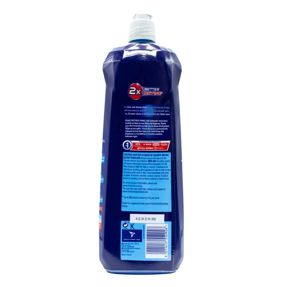 Finish 800mL Rinse Aid (6 Pack)