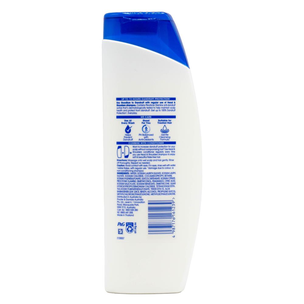 HEAD AND SHOULDERS 400mL ANTI DANDRUFF SHAMPOO SENSITIVE SCALP CARE GENTLY SOOTHS AGGRAVATED SCALP (6x Pack)