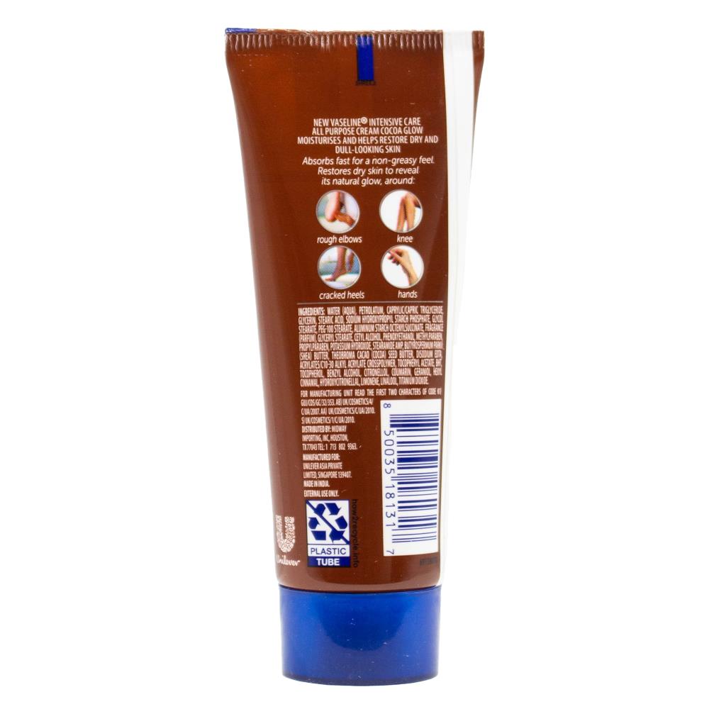 VASELINE 40g ALL PURPOSE CREAM COCOA GLOW WITH PURE COCOA BUTTER (12x Pack)