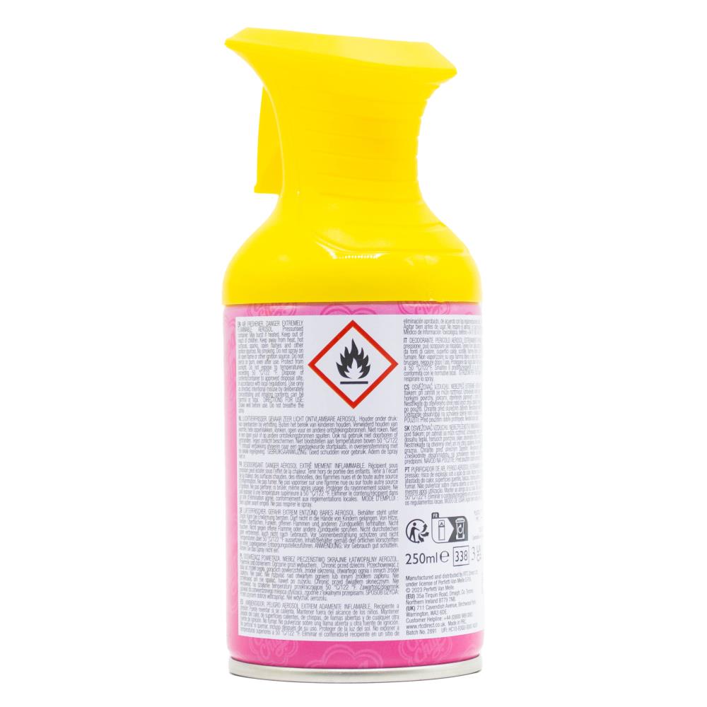 Chupa Chups 250ml Room Spray Strawberry And Cream (12x Pack)