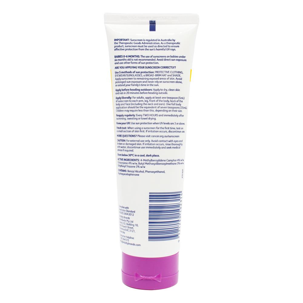 Cancer Council Kids Sunscreen Spf50+ 110ml (4 Pack)
