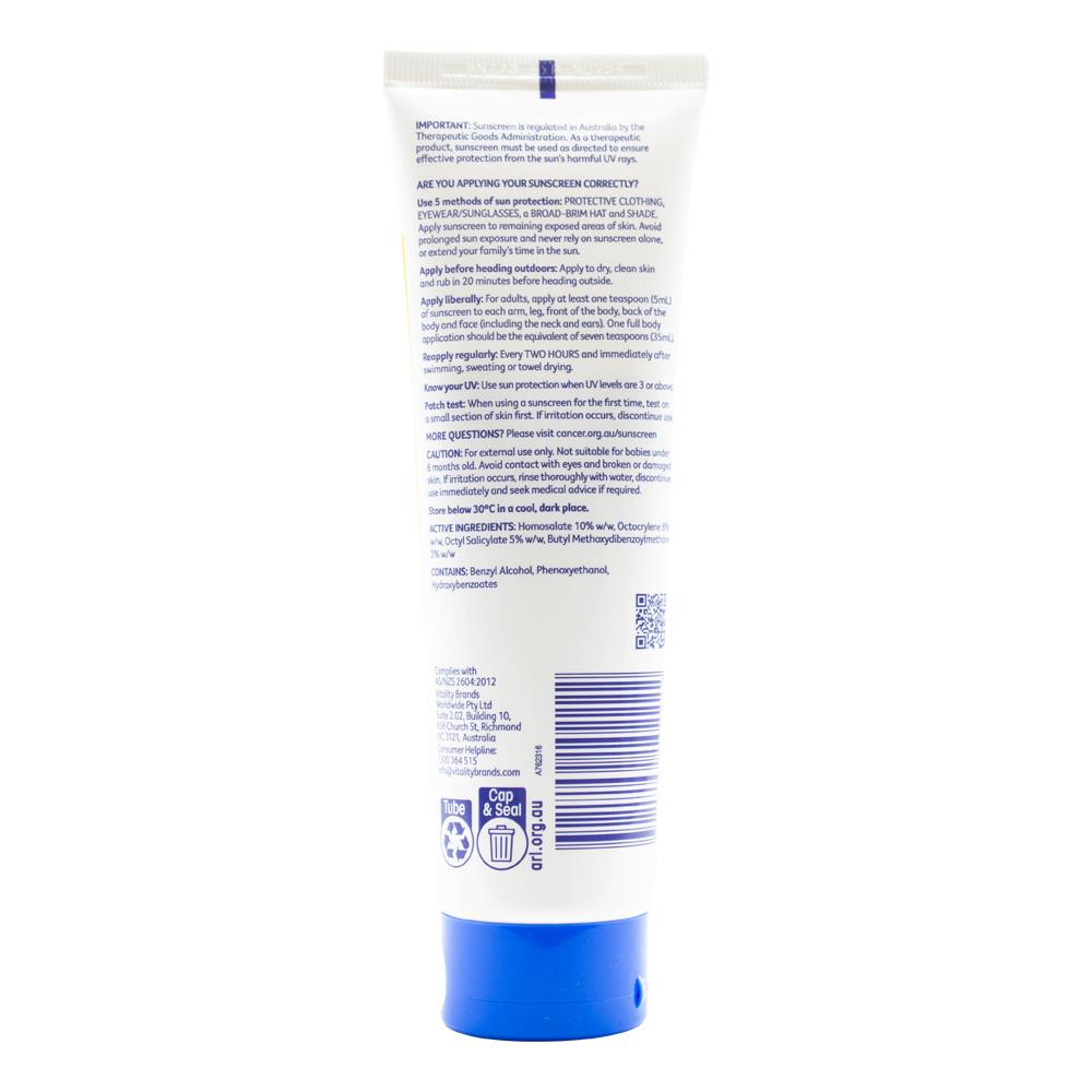 Cancer Council Sunscreen Ultra Spf 50 110ml (4 Pack)