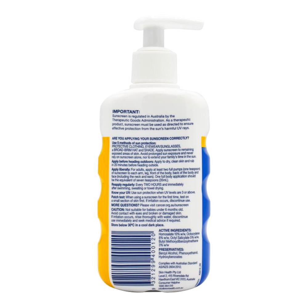 Cancer Council Sunscreen Ultra Spf+ 50 200ml (4 Pack)
