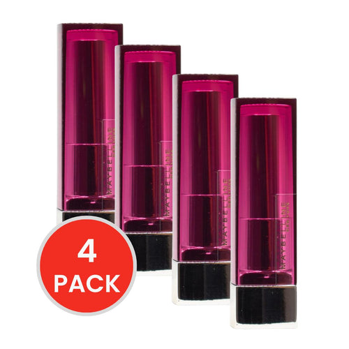 MAYBELLINE 4.2g LIPSTICK CREAM COLOR SENSATIONAL PINK SAND 005 (4 x Pack)