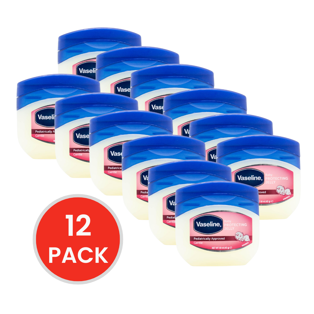Vaseline Baby Gentle Protecting Jelly 50mL (12 Pack)