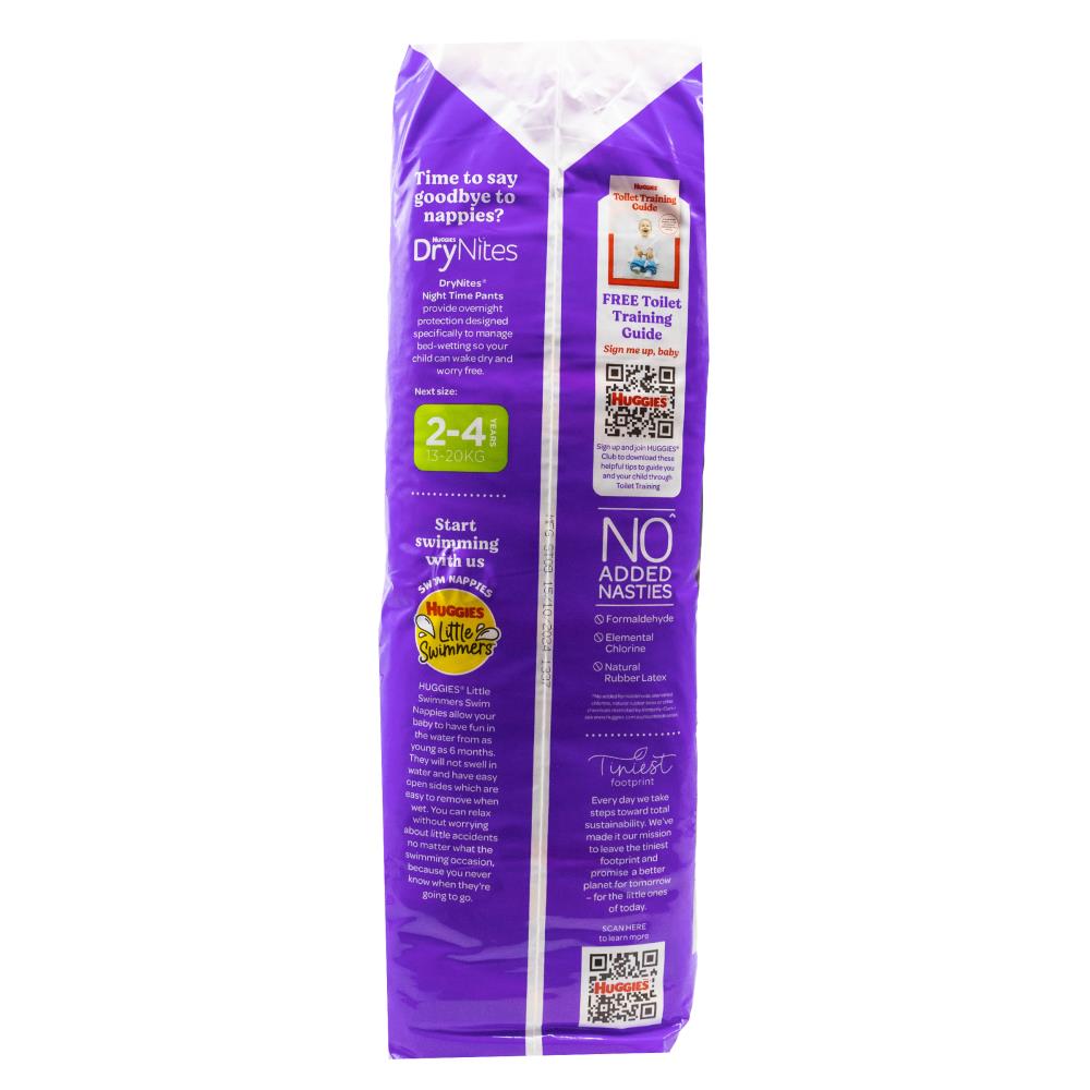 Huggies Nappy Pants Ultra Dry Boys Size 6 15kg+ 48 Pack (2 Pack, 96 Pants)