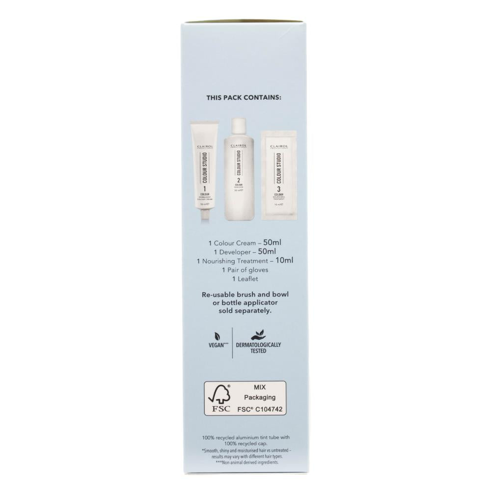 Clairol Professional Permanent Hair Cream Colour Studio 10/0 Beach Blonde (3x Pack)