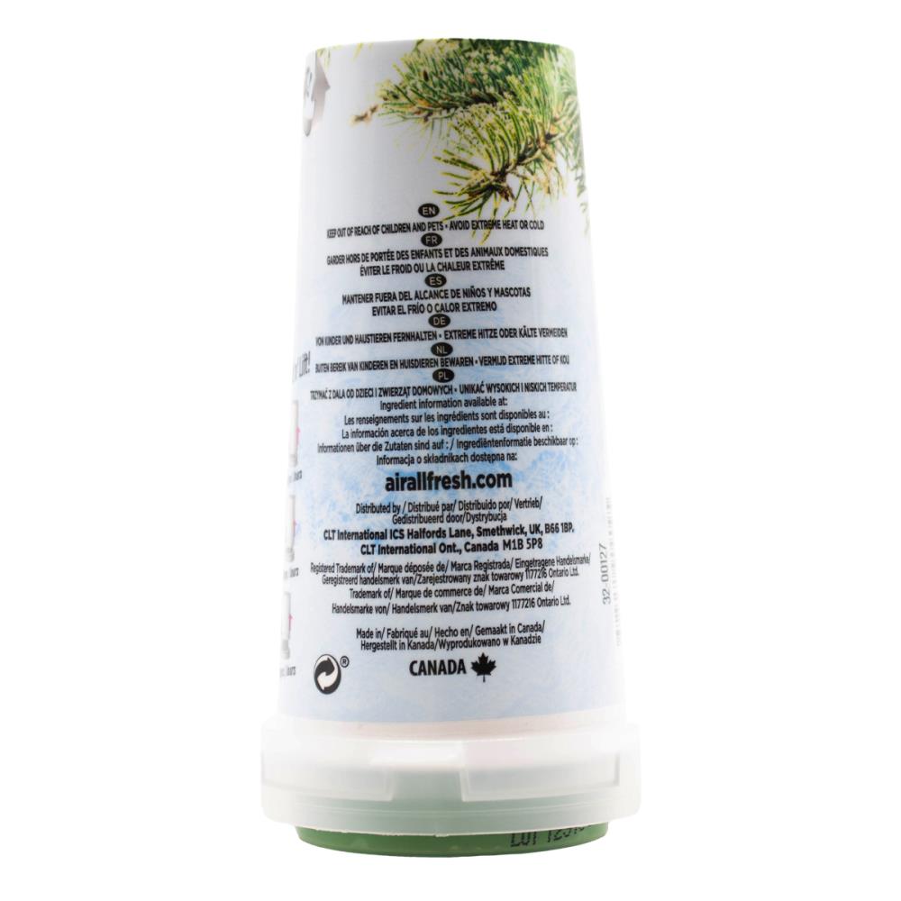 Airall Solid Air Freshener Fresh Evergreen 170g (12 Pack)