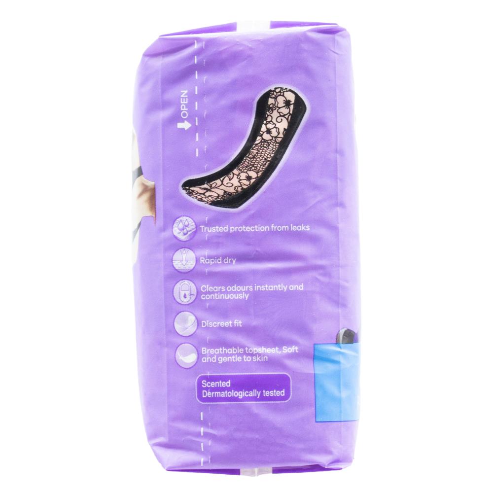 Always Pads Discreet 5 in 1 Breathable Instant Dry Odour Lock Flexi Fit Soft Active Long 6 X 8pk (Value Pack 48)