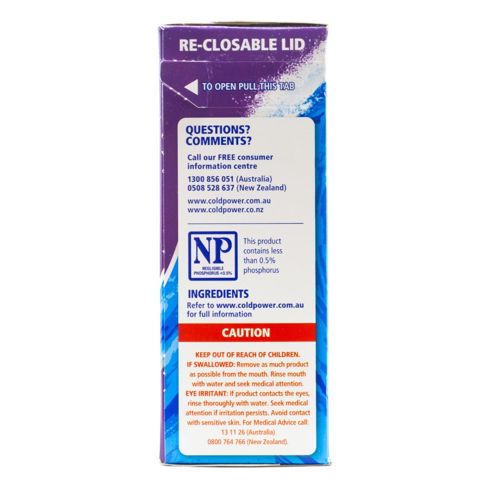 Cold Power 2kg Laundry Powder Odour Fighter Advanced Cleaning (6x Pack)