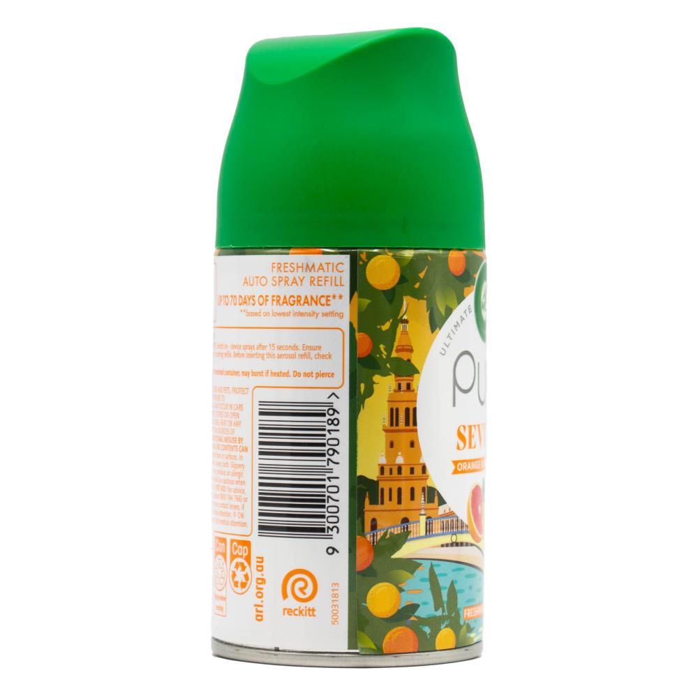 Air Wick 159g Air Freshener Refill Ultimate Getaways Seville Orange And Grapefruit (6x Pack)