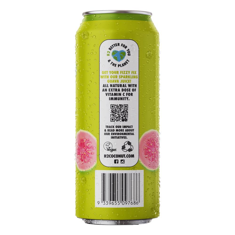H2 Juice Sparkling Guava 500ml Can (12x Pack)