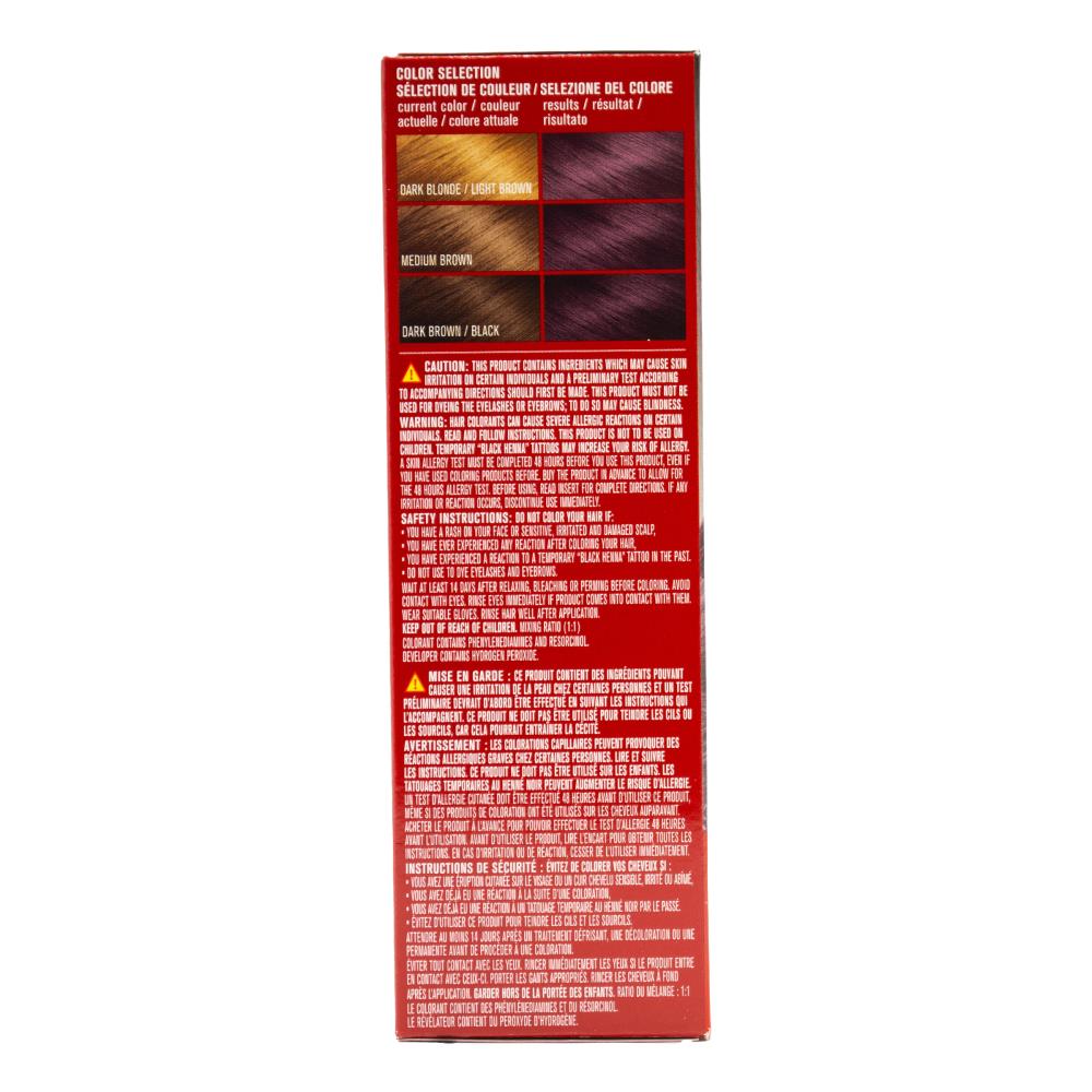 Revlon Colorsilk Permanent Hair Color 34 Deep Burgundy (6x Pack)