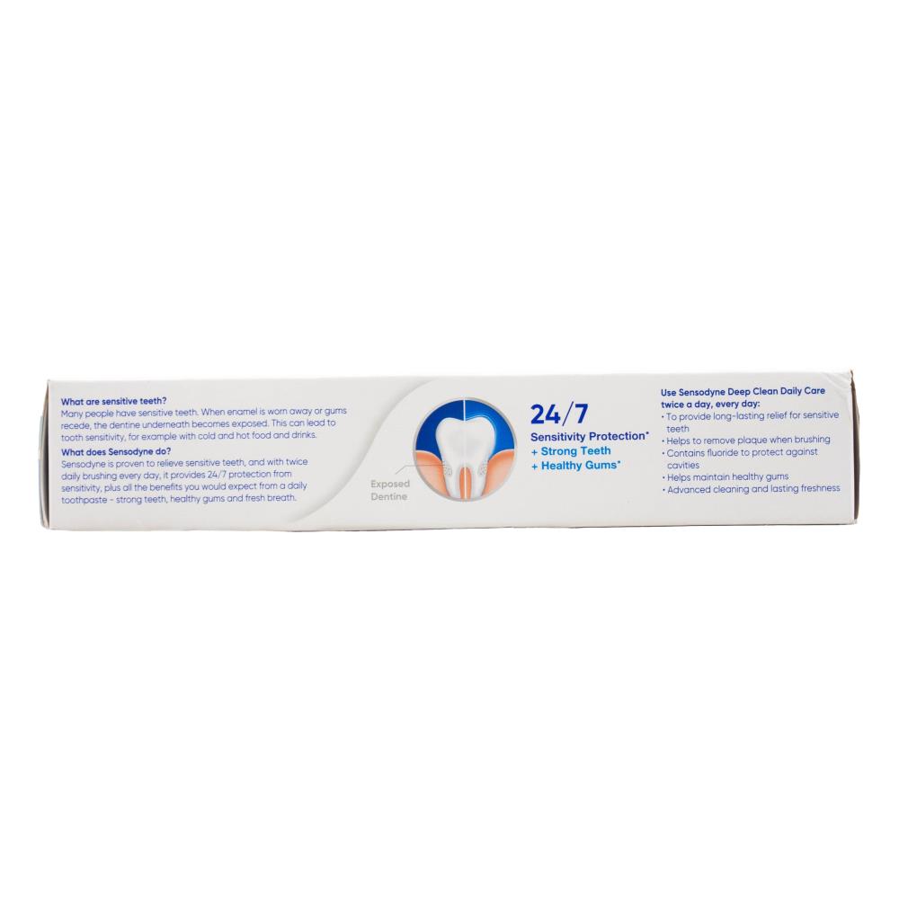 SENSODYNE 100g TOOTHPASTE DEEP CLEAN DAILY CARE (12 xPack)