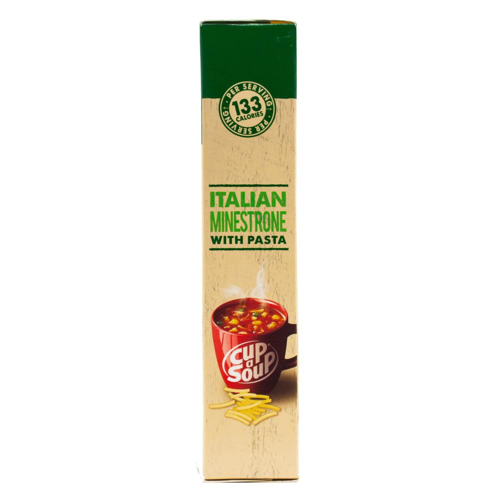 Continental 75g Cup A Soup Classic Serves 2 Italian Minestrone With Pasta (7x Pack)