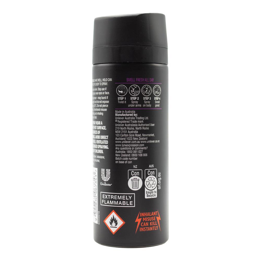 Lynx Deodorant Bodyspray Excite 96g / 150ml (6 Pack)
