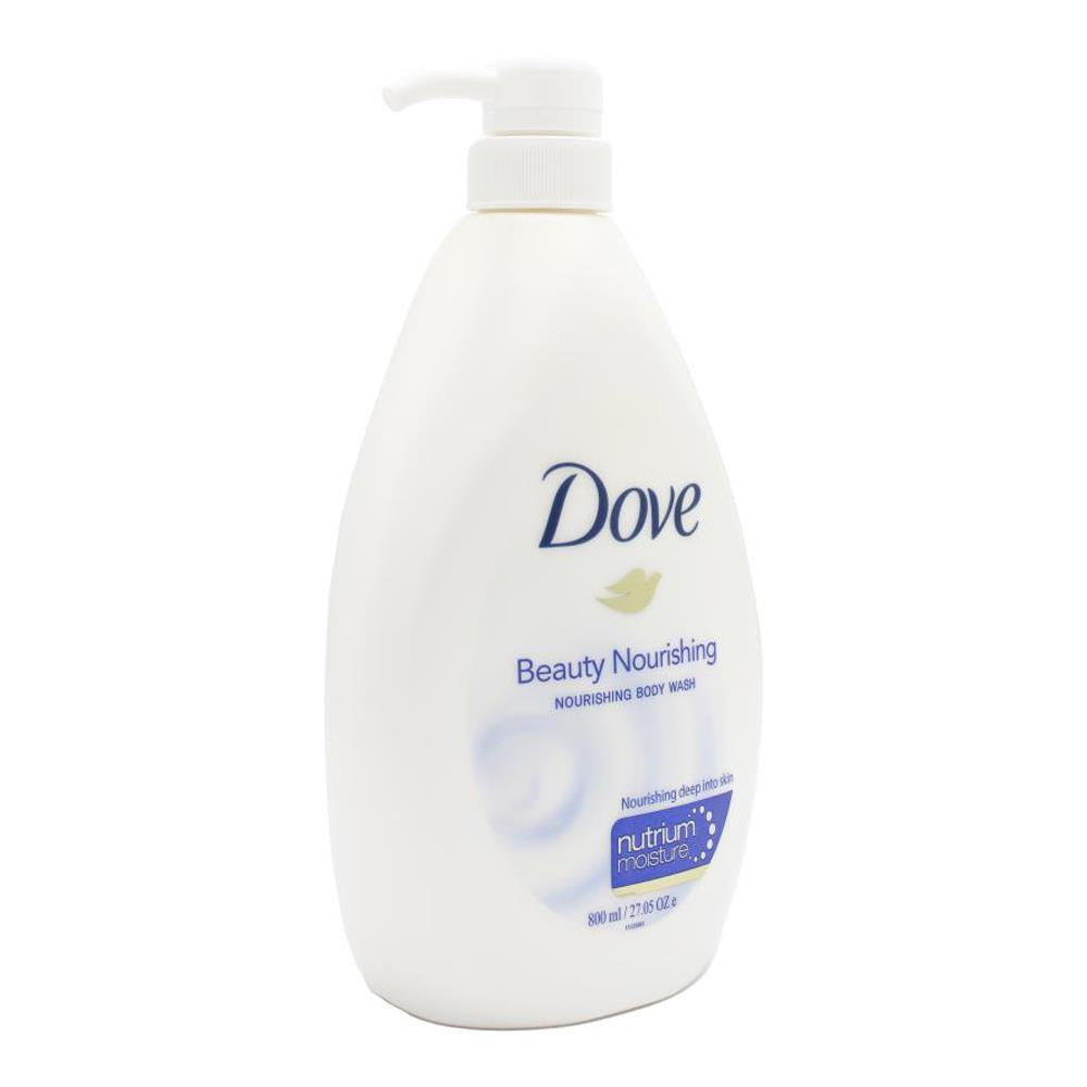 Dove Body Wash Beauty Nourishing 800ml (3x Pack)