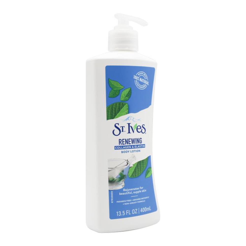 St Ives Body Lotion Renewing Collagen & Elastin 400ml (12 Pack)