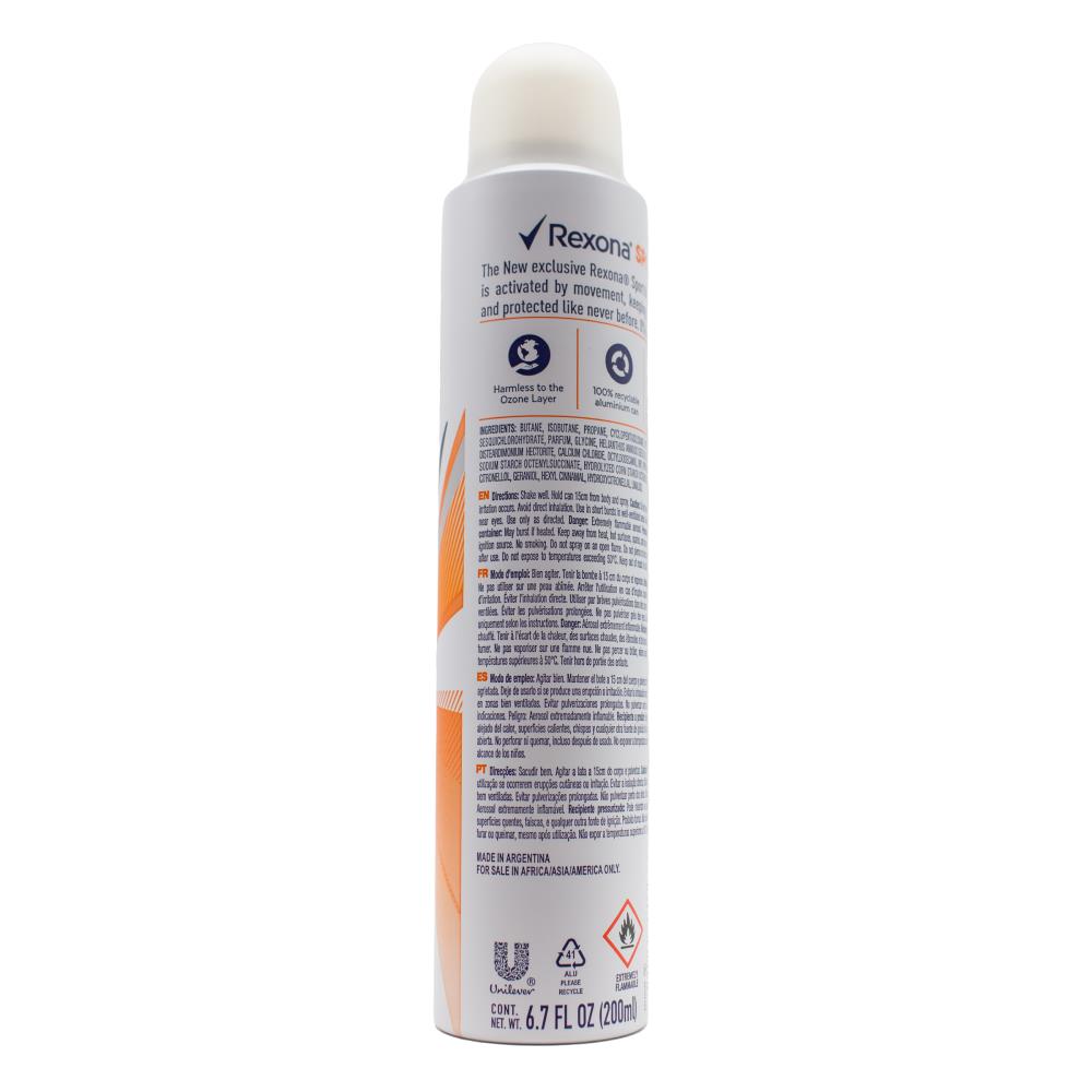 REXONA WOMEN 200mL ANTIPERSPIRANT SPORT (12x Pack)
