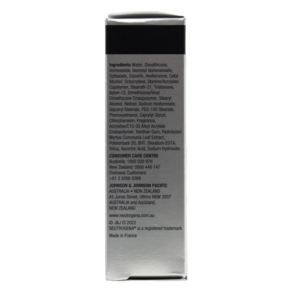 NEUTROGENA 29mL RETINOL DAY RAPID WRINKLE REPAIR MOISTURISER WITH SUNSCREEN SPF15 (3x Pack)