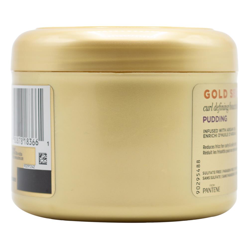 PANTENE 225ml GOLD SERIES CURL DEFINING PUDDING INFUSED WITH ARGAN OIL (3x Pack)