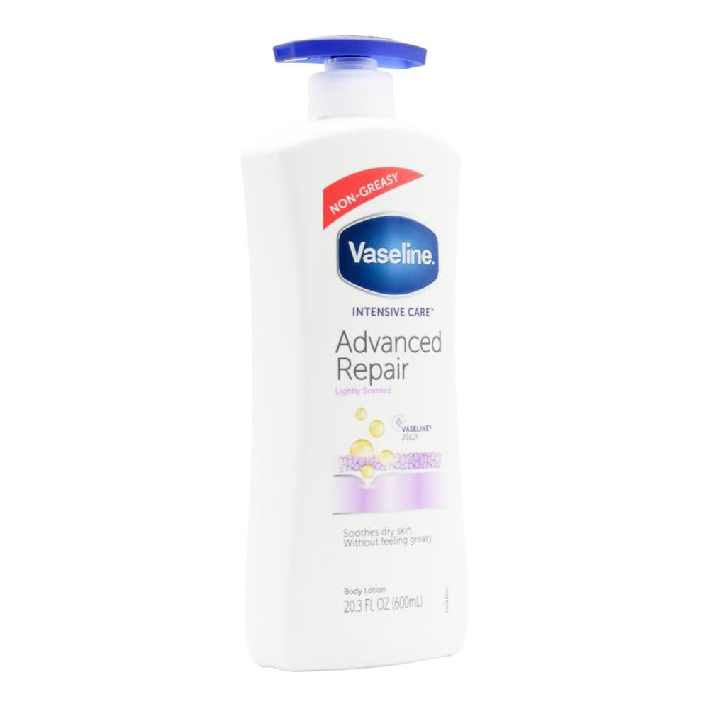 VASELINE 600ml BODY LOTION ADVANCED CARE (12x Pack)