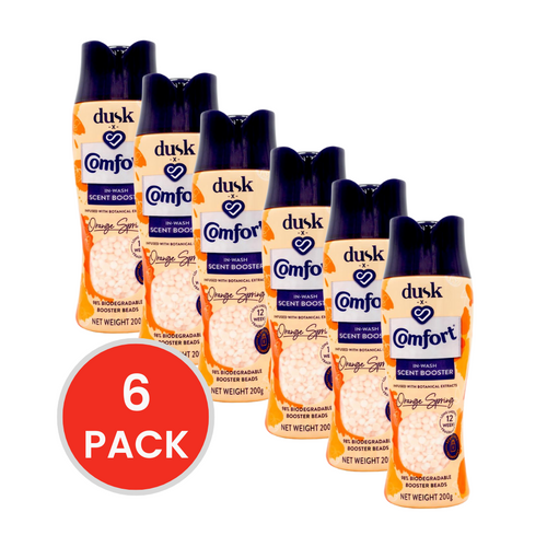 COMFORT 200g IN WASH SCENT BOOSTER DUSK ORANGE SPRING (6x Pack)