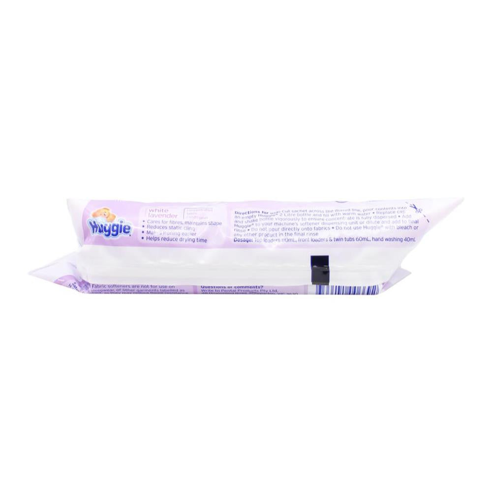 Huggie 250ml Concentrated Fabric Conditioner White Lavender (12x Pack)
