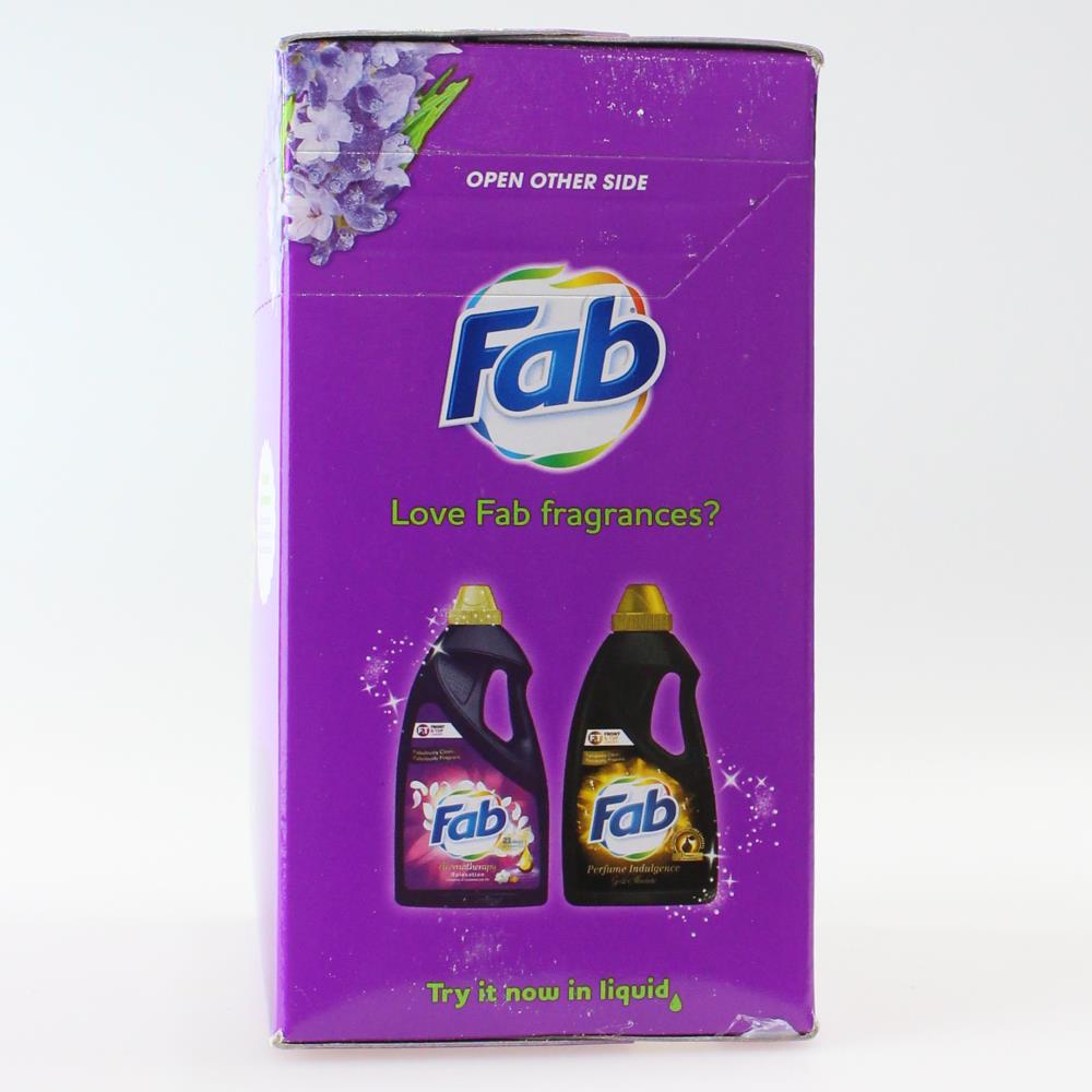 Fab 1kg Laundry Powder Front & Top Loader Lavender (12x Pack)
