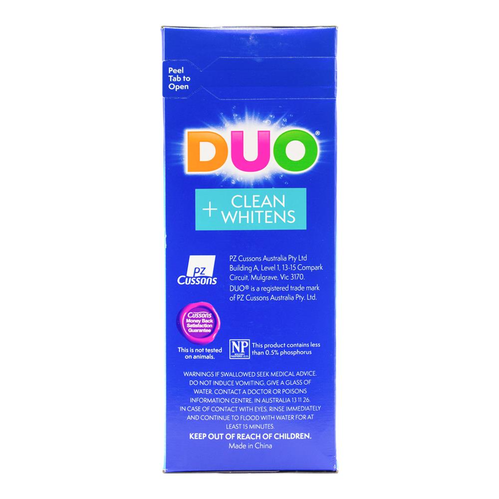 Duo 2kg Laundry Powder Front & Top Loader Cleans+whitens Opti Brightener System Linen Fresh ( 6x Pack )