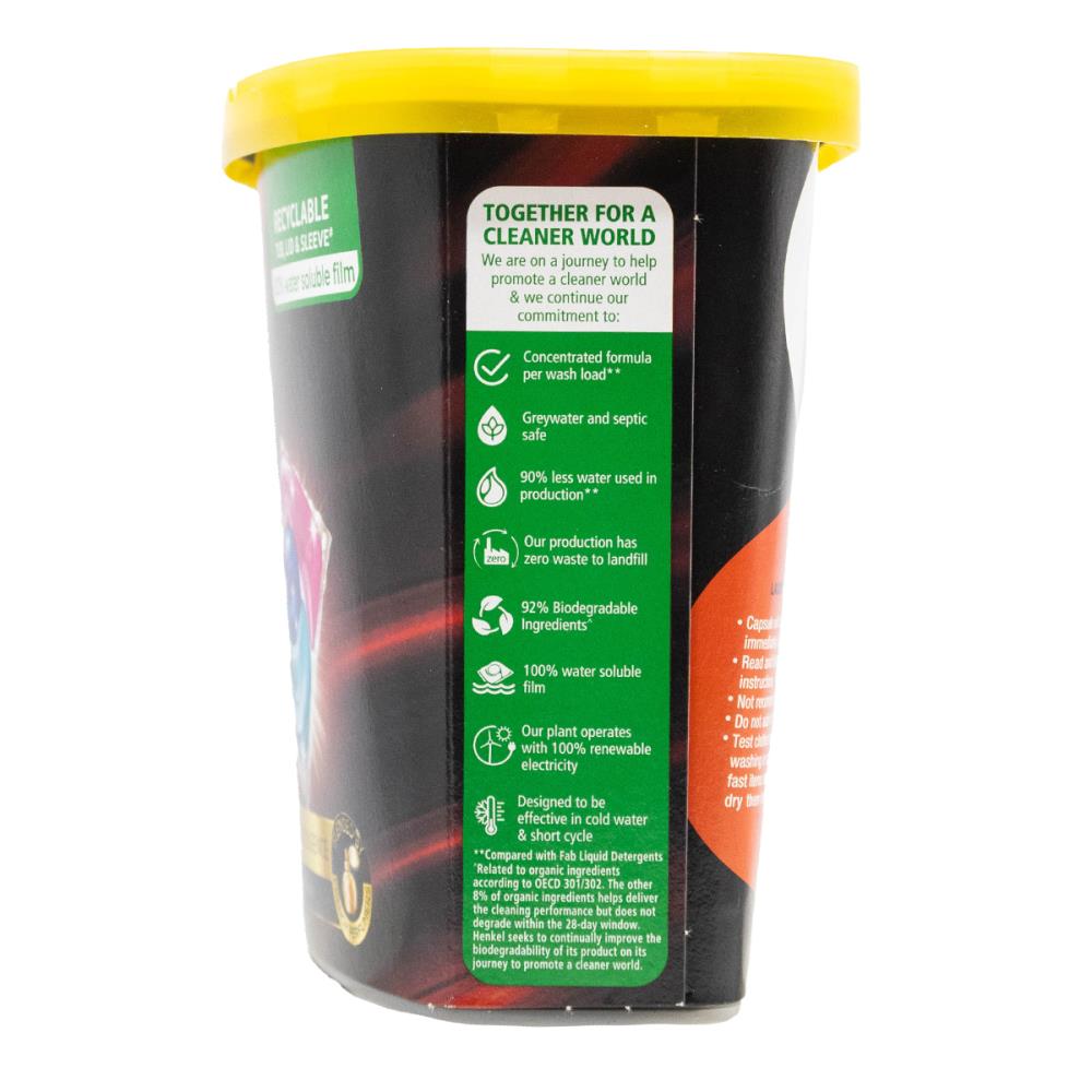 Fab 312g Laundry Capsules Front And Top Loader Perfume Indulgence Spice Desire (8 Pack)