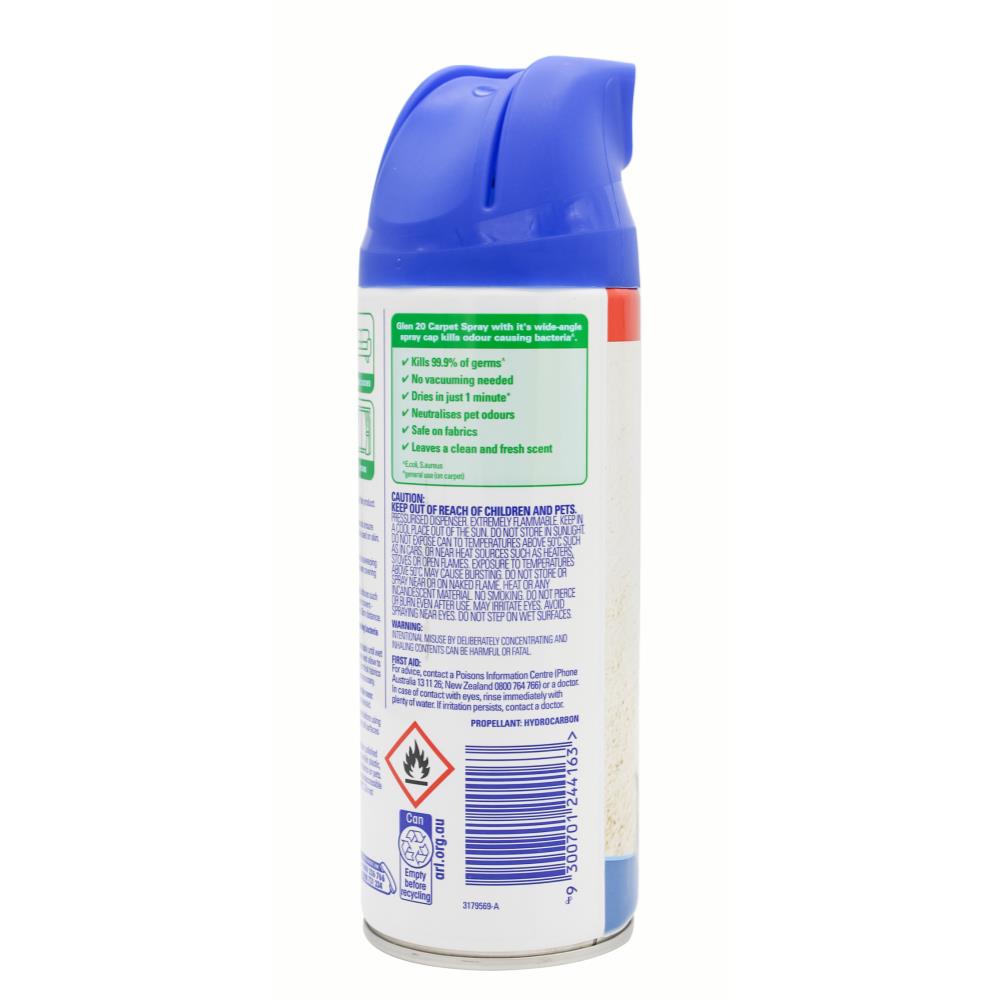 Glen 20 Spray Disinfectant Carpet Cuddly Pet 354g (6 Pack)