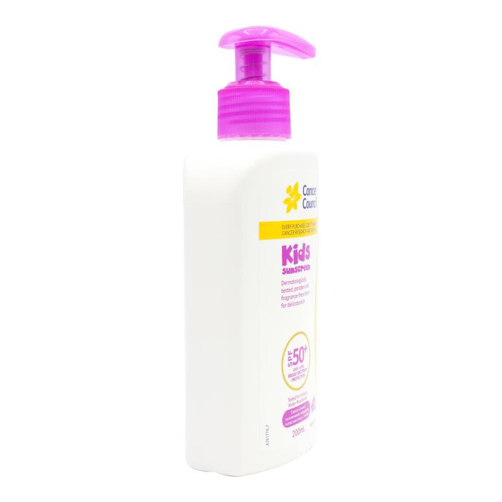 Cancer Council Kids Spf50+ 200ml (4 Pack)