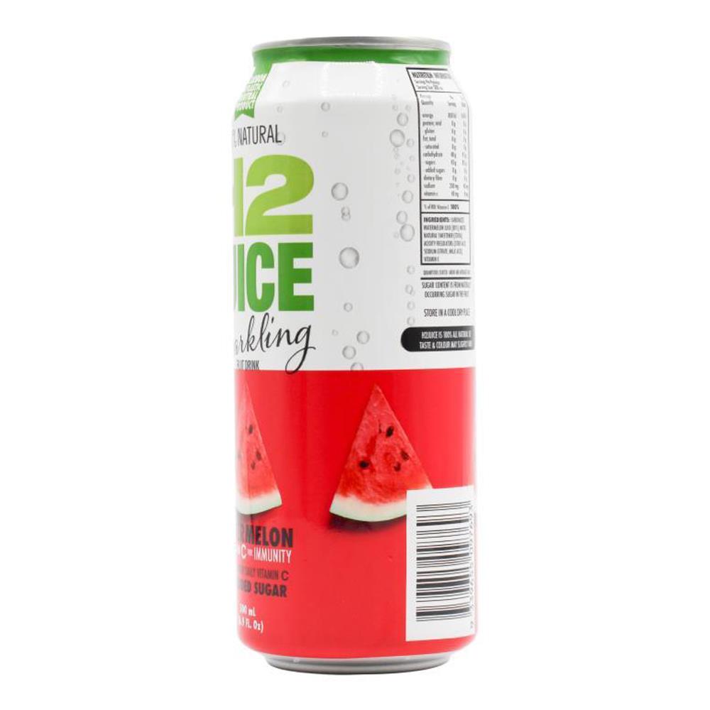H2 Juice Sparkling Watermelon 500ml Can (12x Pack)
