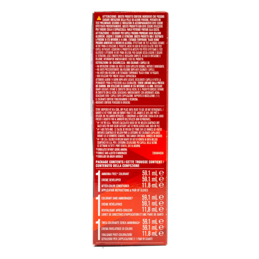 Revlon Colorsilk Permanent Hair Color 34 Deep Burgundy (6x Pack)