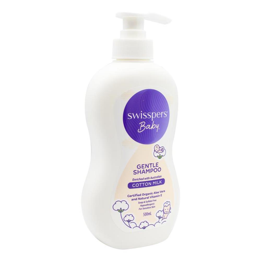 Swisspers 500ml Baby Gentle Shampoo (3x Pack)