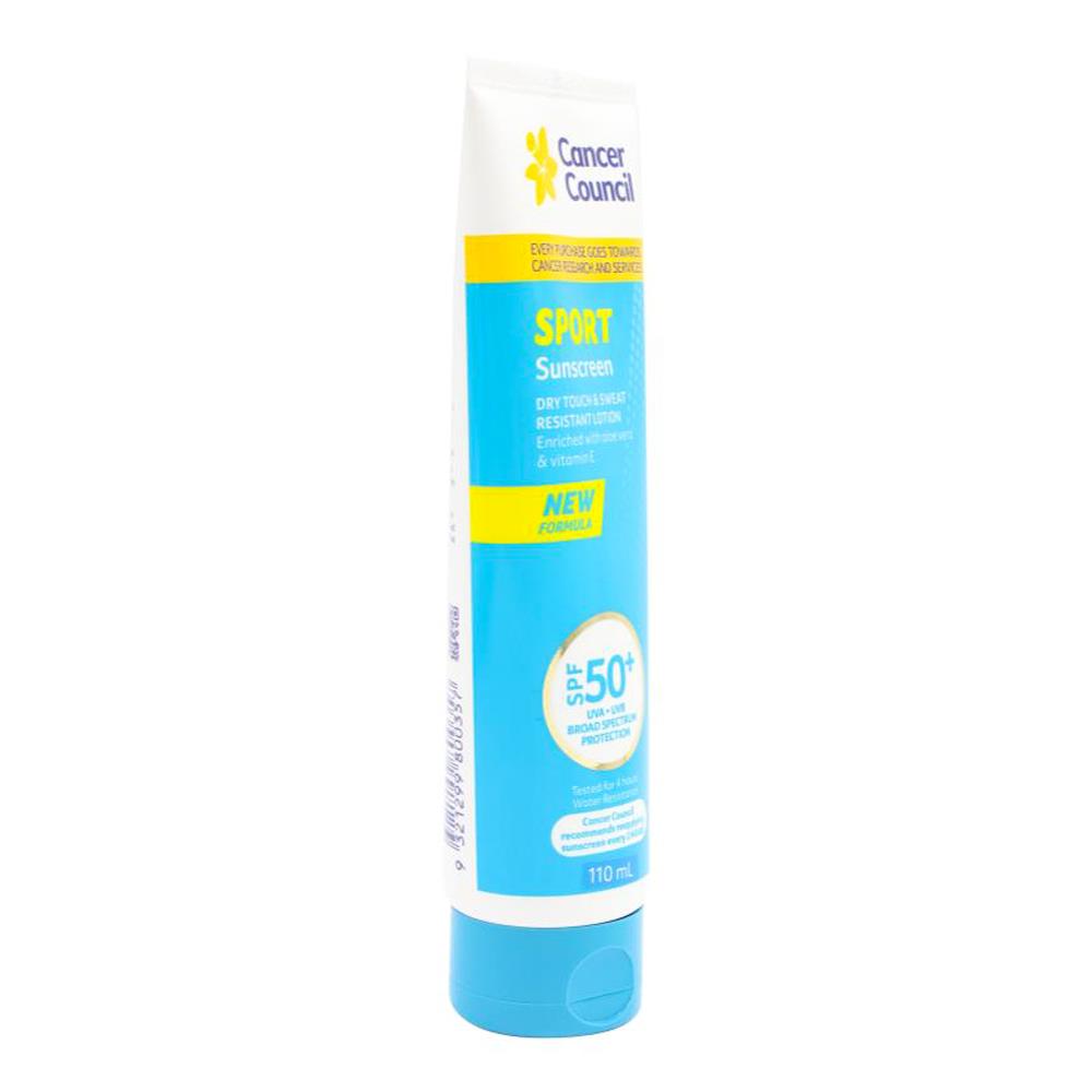 Cancer Council 110ml Sport Sunscreen Spf50+ 110ml (5 Pack)