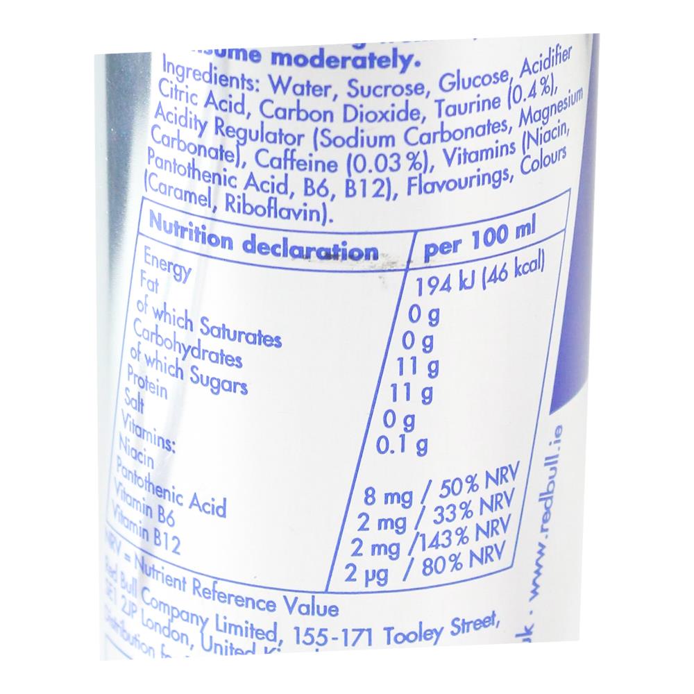 Red Bull 250ml Energy Drink 250ml Can (24x Pack)