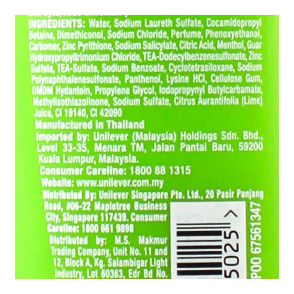 Sunsilk Shampoo Lively Clean And Fresh 160ml (6 Pack)