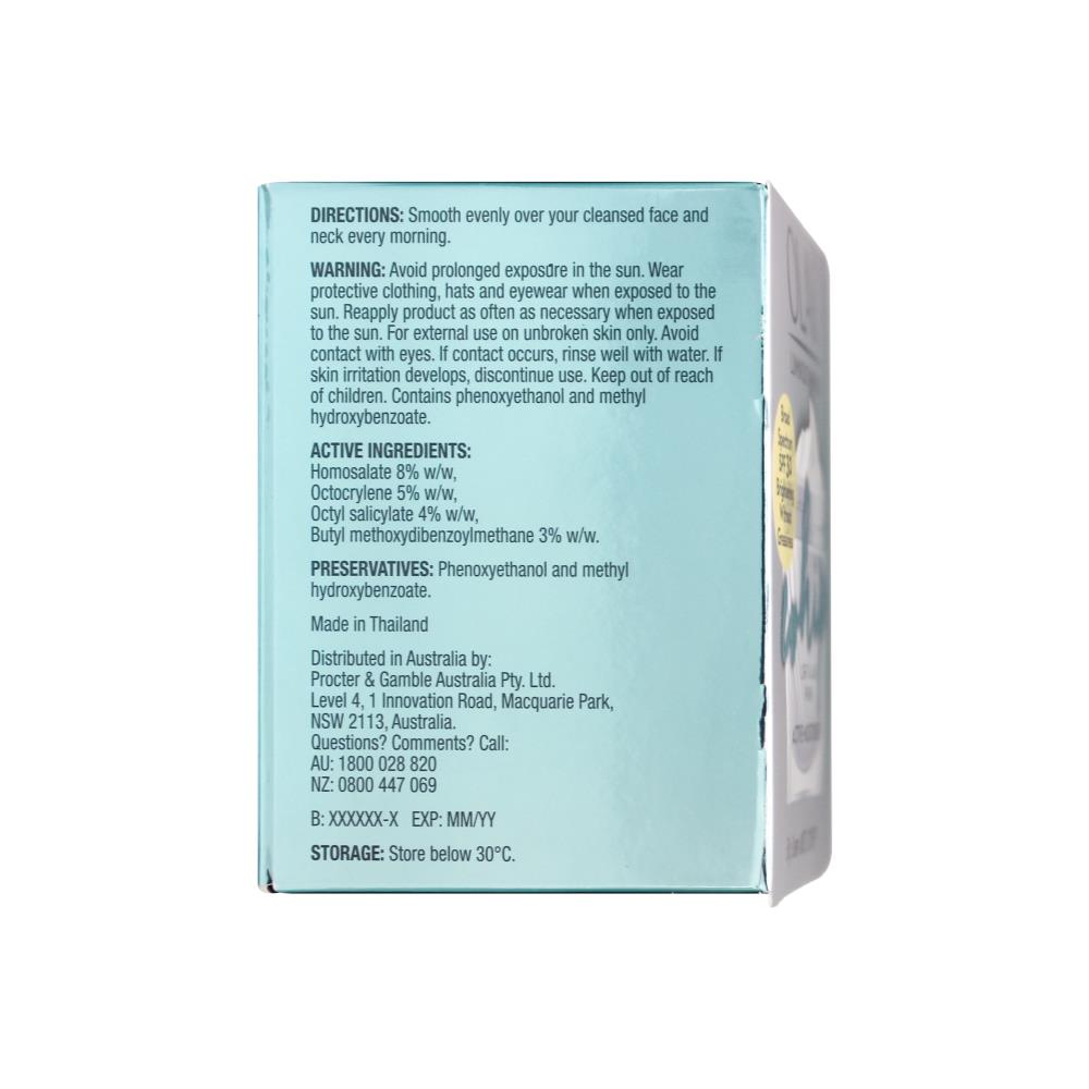 OLAY LUMINOUS WHIP UV ACTIVE MOISTURISER LIGHT AS AIR FINISH 50g (2xPack)