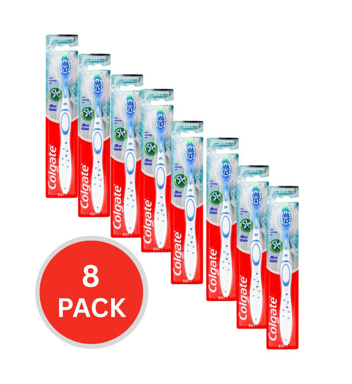 Colgate Toothbrush Max White Soft Assorted (8 Pack)