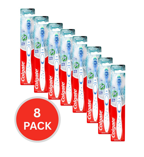 Colgate Toothbrush Max White Polishing Star Medium (8 Pack)